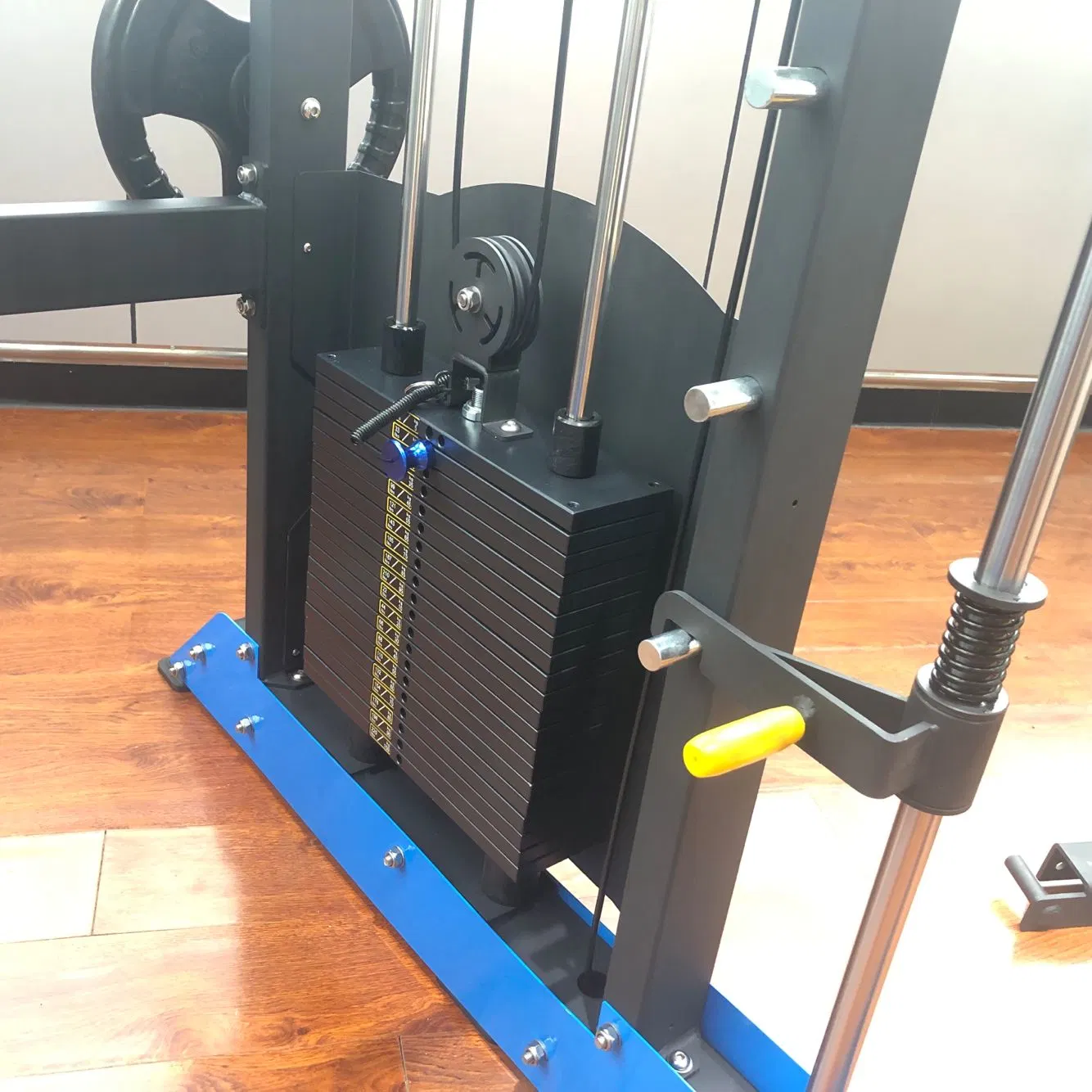 Máquina de fuerza comercial para entrenamiento deportivo, construcción corporal, sentadillas de potencia, entrenador multifuncional de rack, máquina Smith de fitness para gimnasio en casa