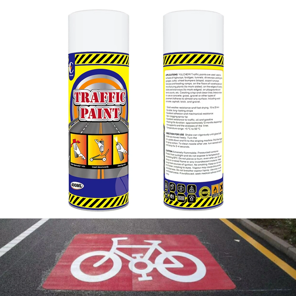Venda por grosso de tráfego OEM de Spray de Tinta para marcação rodoviária