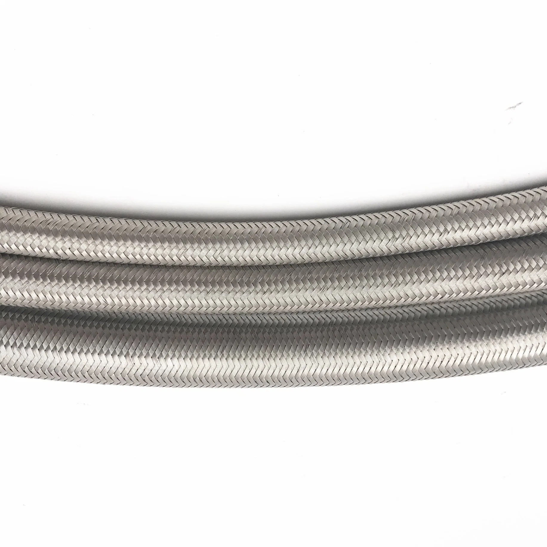 High Temperature Stainless Steel 304/316 Outer Braided PTFE Hose Pipe