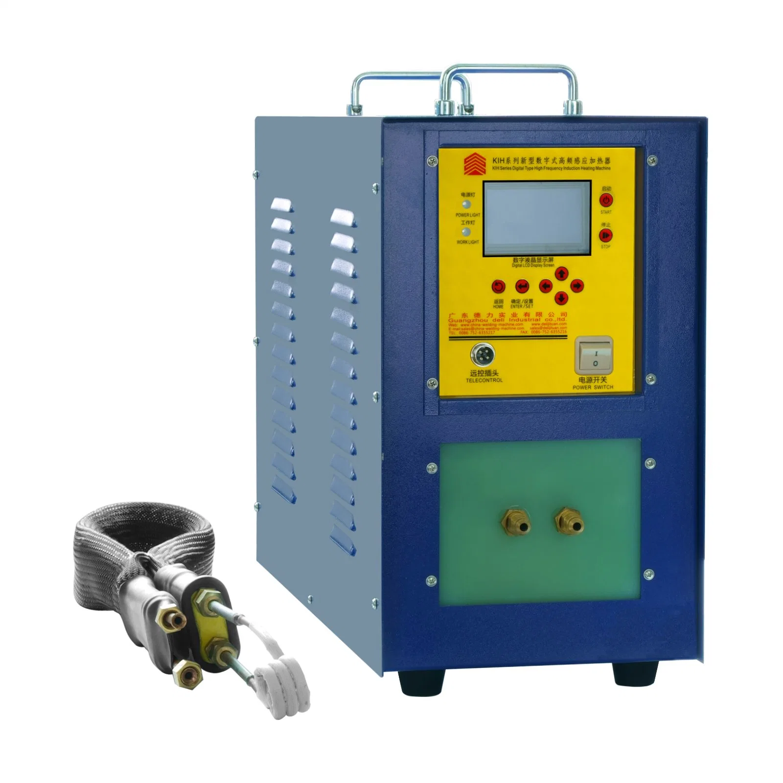 Induction Heating Machine for Engine Cylinder Head Porting Removal Valve Guide Removal and Installation