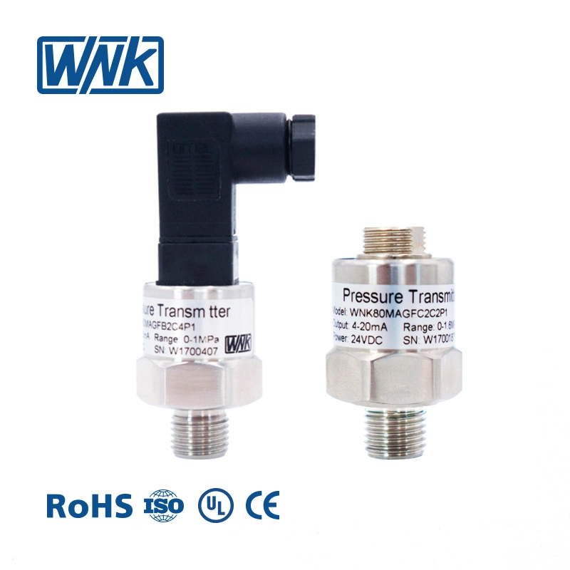 Wnk 4-20mA 0.5-4.5V Water Pressure Sensor for Liquid Gas and Steam