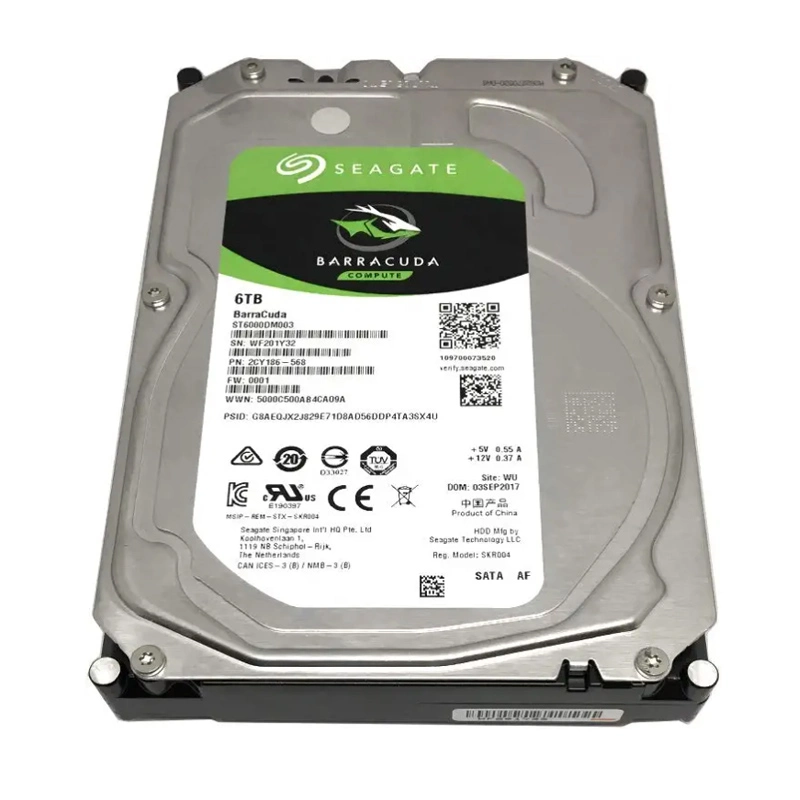 Original New 6tb 3.5'' OEM Barracuda St6000dm003 St6000dm004 Hard Drive for Server SATA 6GB/S