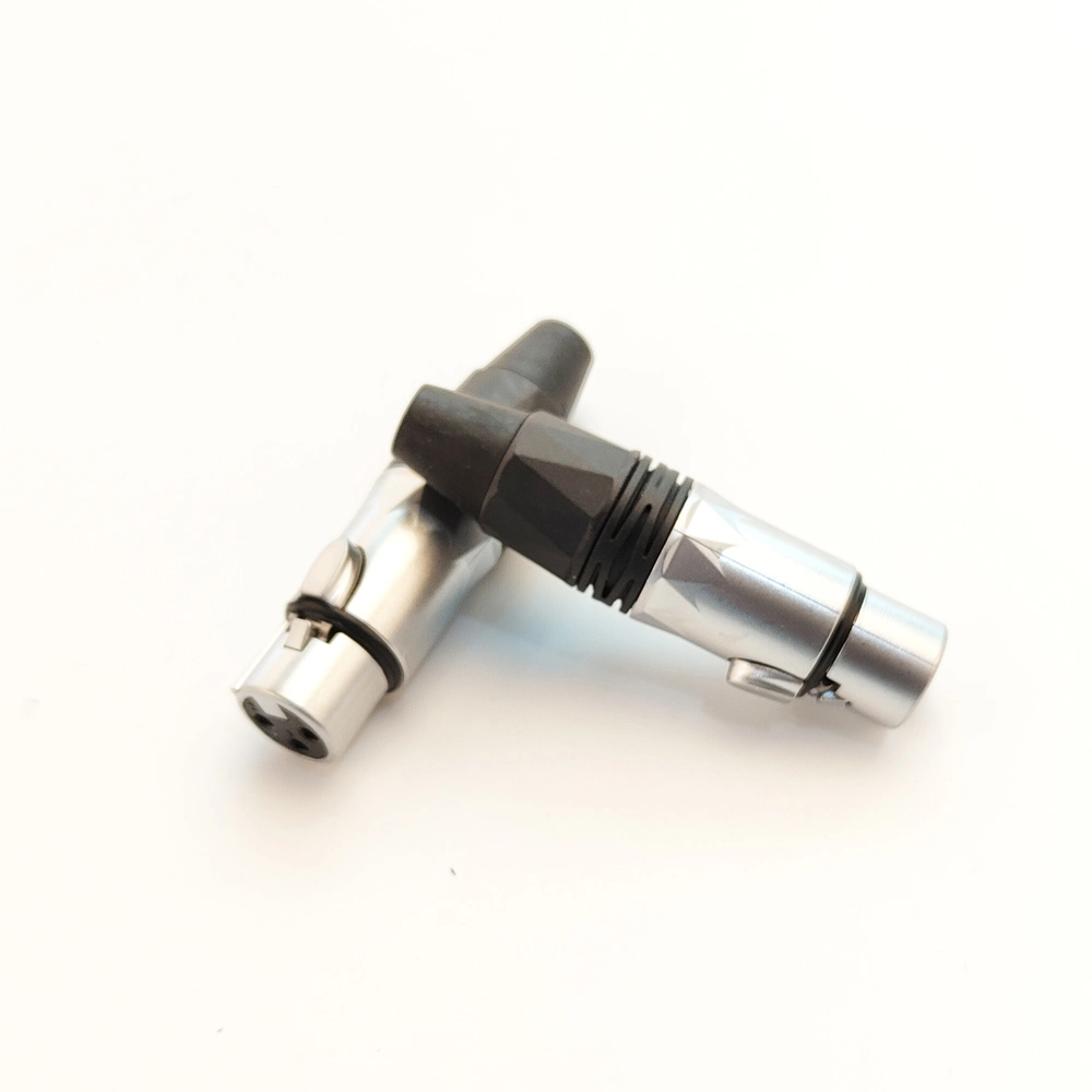 3pin Male Speaker XLR Connector Audio Plug (X-1134PG)