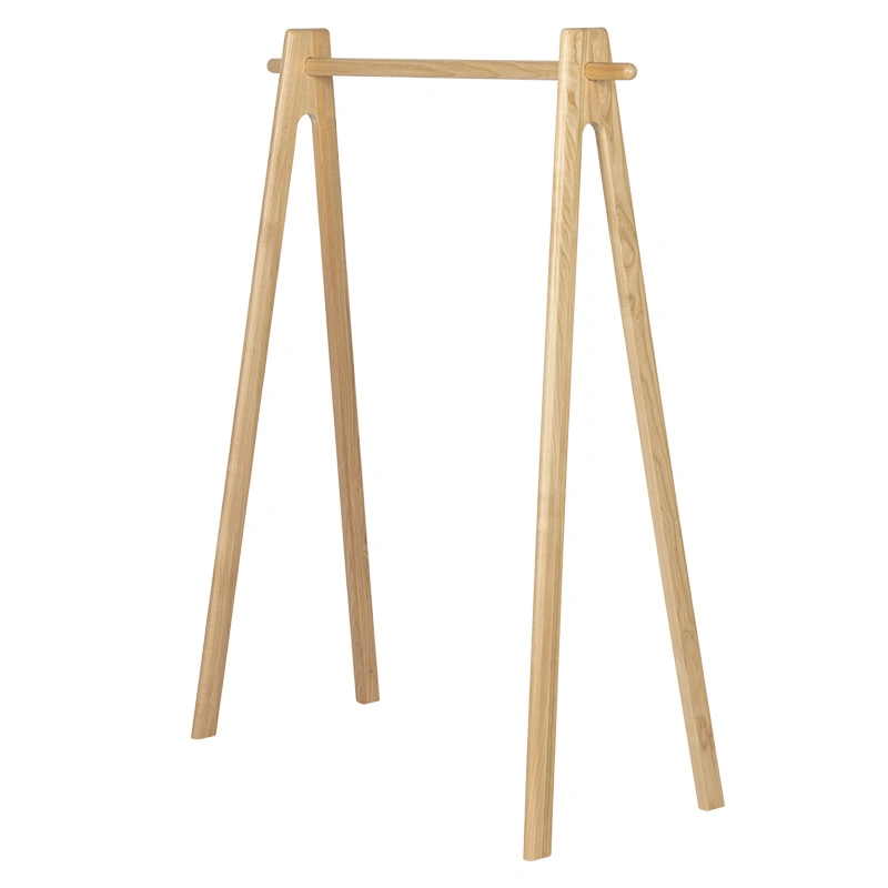 Best Selling Products 2023 Cherry Wood Clothes Display Stand for Shop