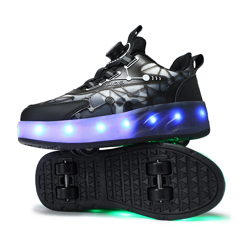 Wholesale/Supplier Colorful Recharge LED Sports Running Shoes for Kids