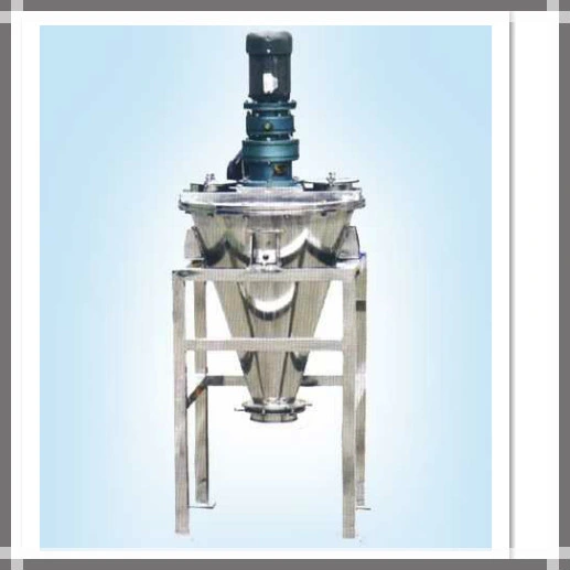 Duplo cónico Vertical industriais do tipo parafuso para máquina de mistura de pó seco (cone nauta misturador)