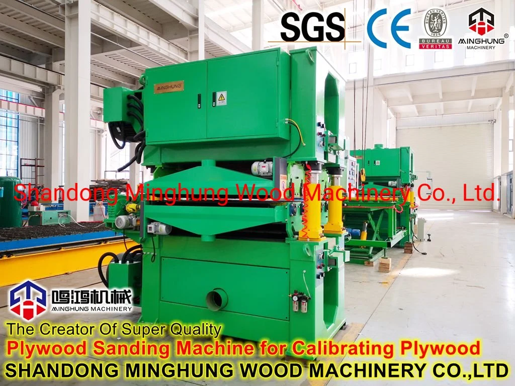 Double Sides Calibrating Machine for Sanding Plywood Thickness