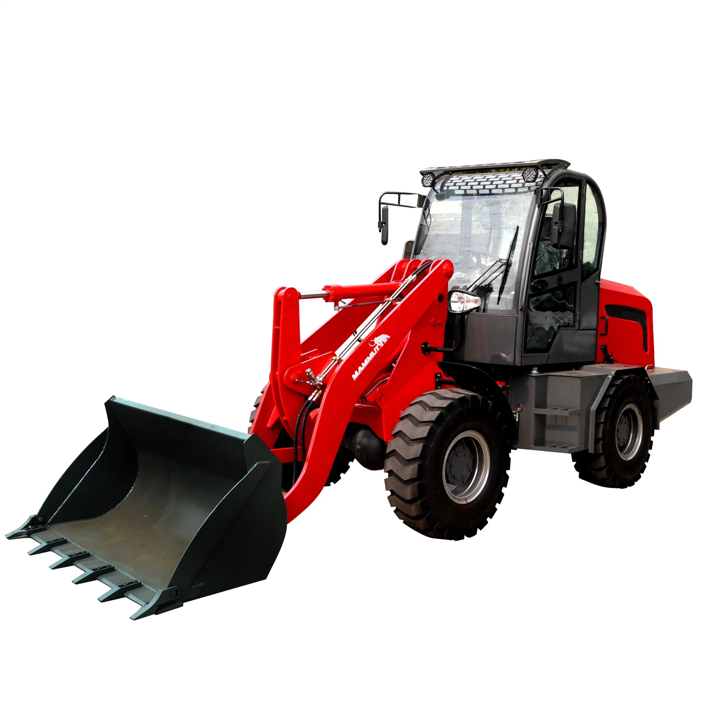 Mammut CE Approved Small Pay Loaders Mini 1.8t Front Shovle Wheel Loader