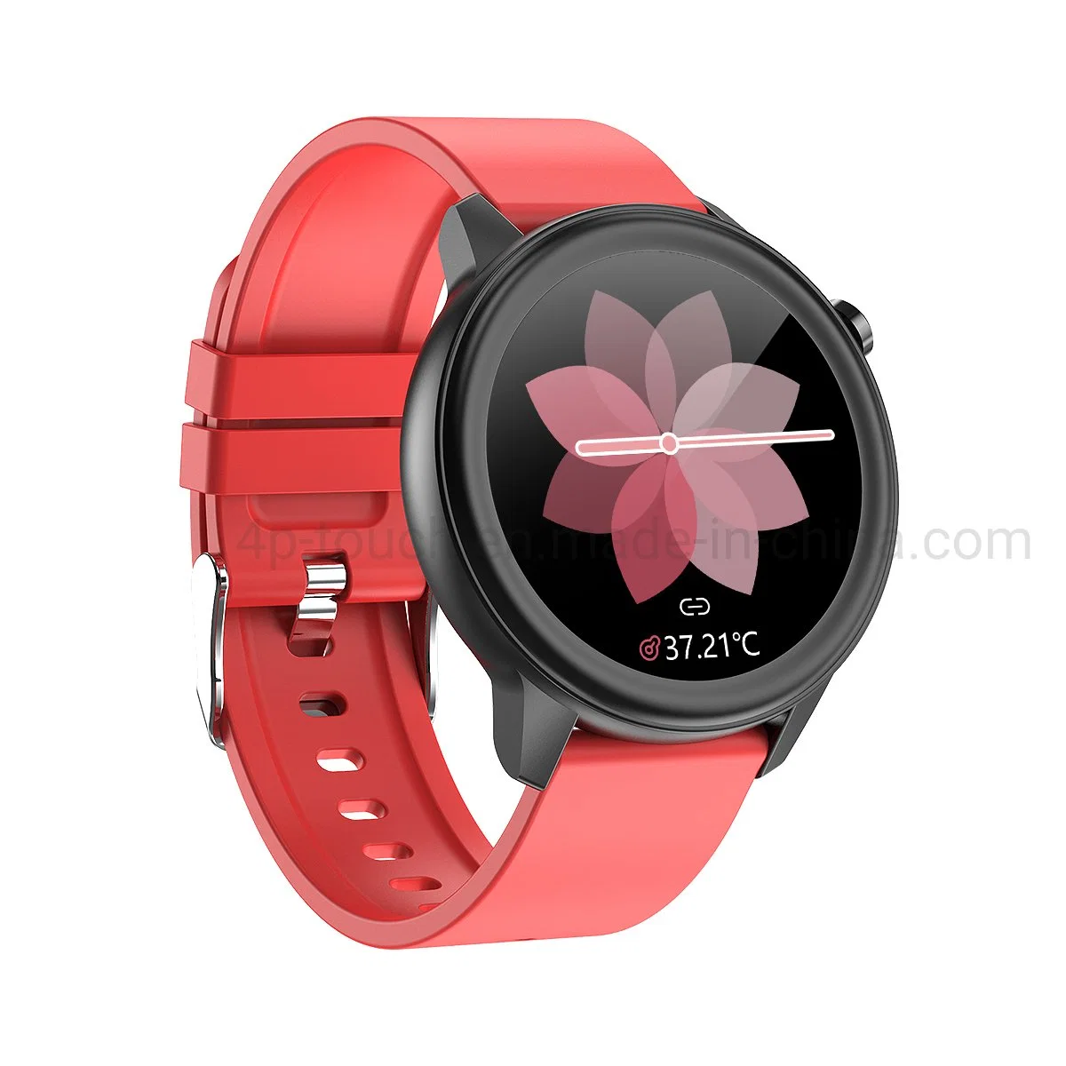 New Developed Precise Heart Rate Monitoring Smart Wearable Bluetooth Watch with Thermometer E80