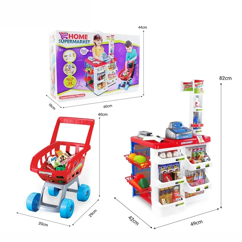 Kinder Haus Spiel Set Pädagogische Spielzeug Kinder Supermarkt Spielzeug