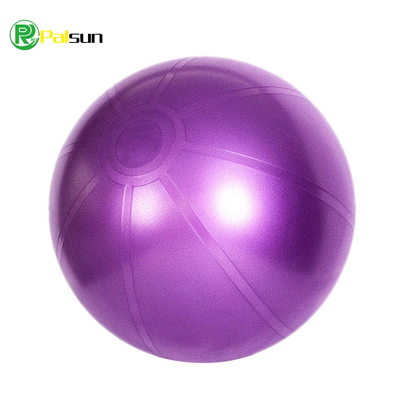 Eco-Friendly Custom Color Exercise Ball Anti Burst PVC Yoga Ball for Home