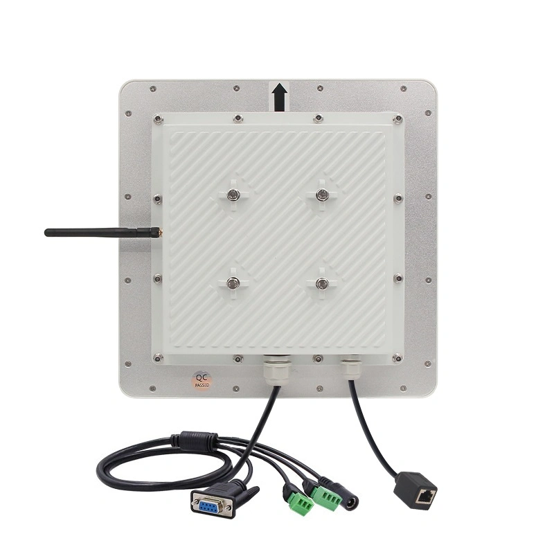 IP54 Waterproof UHF Long Range RFID Reader TCP/IP Toll Gate System