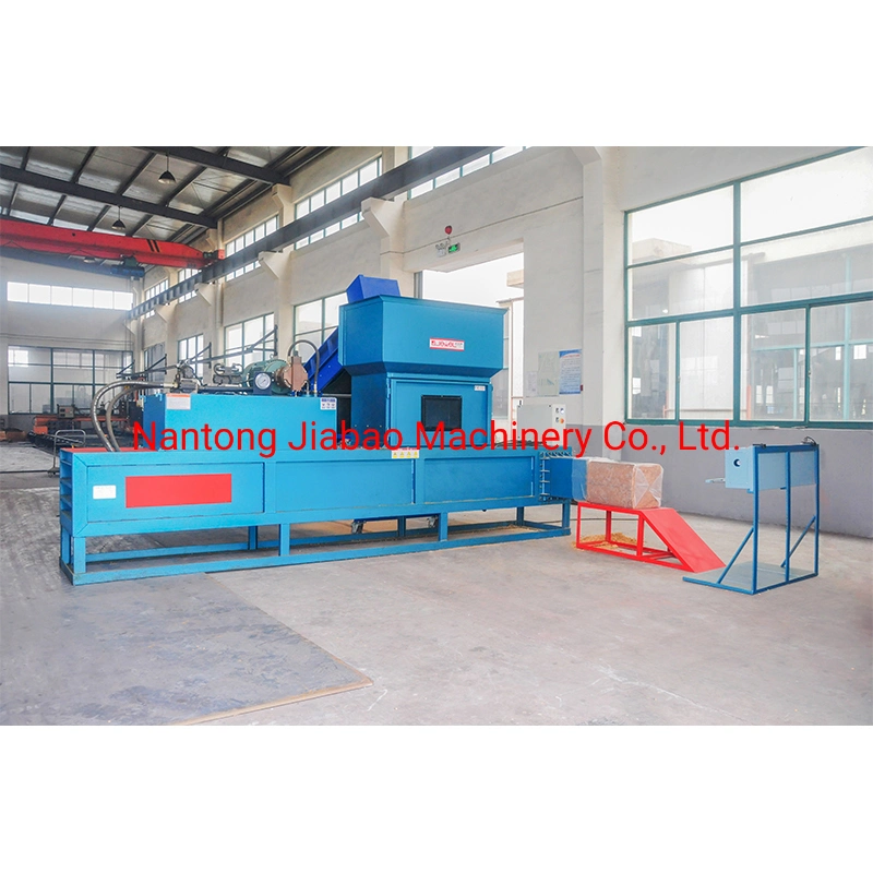 Jewel Brand Factory Supply Horizontal Hydraulic Wood Sawdust Press Bagging Machine with CE