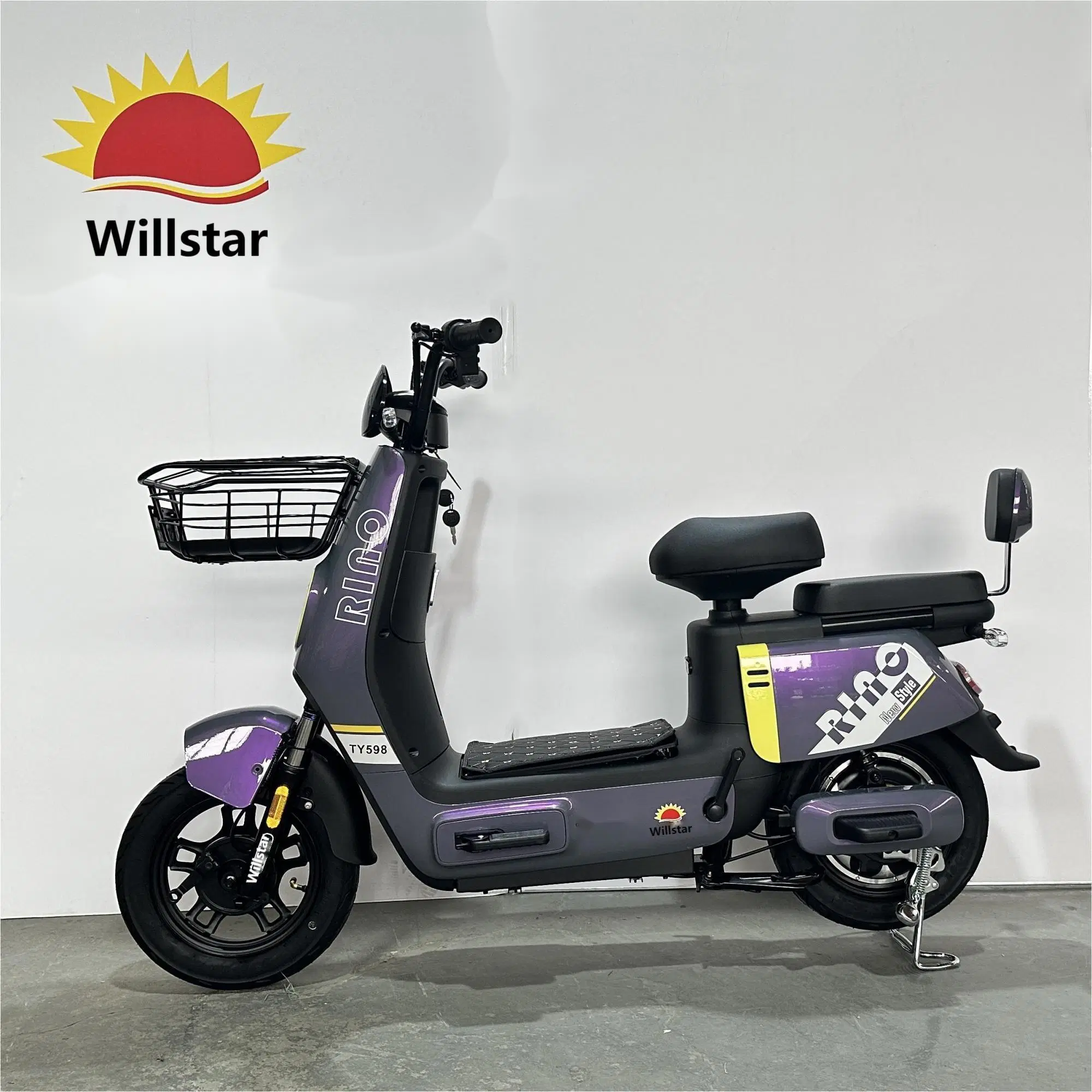 Vélo électrique Willstar Ty598 avec batterie au plomb Chilwee ou Tianneng 48V12ah Dernier modèle.