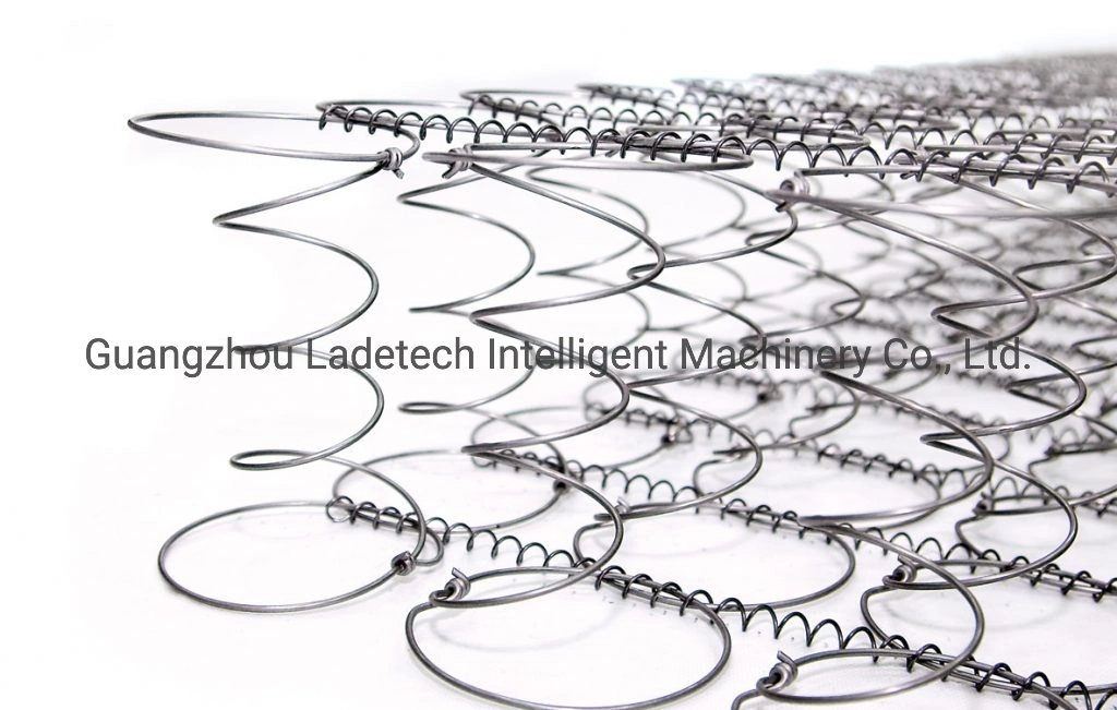 LDT-80 colchão de alta velocidade automática da Mola Bonnell Embobinamento formando fazendo a máquina com 2 anos de garantia