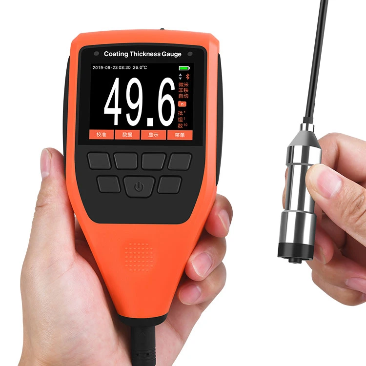 Ec-777e High-End Colorful LCD Paint Checker Coating Thickness Gauge