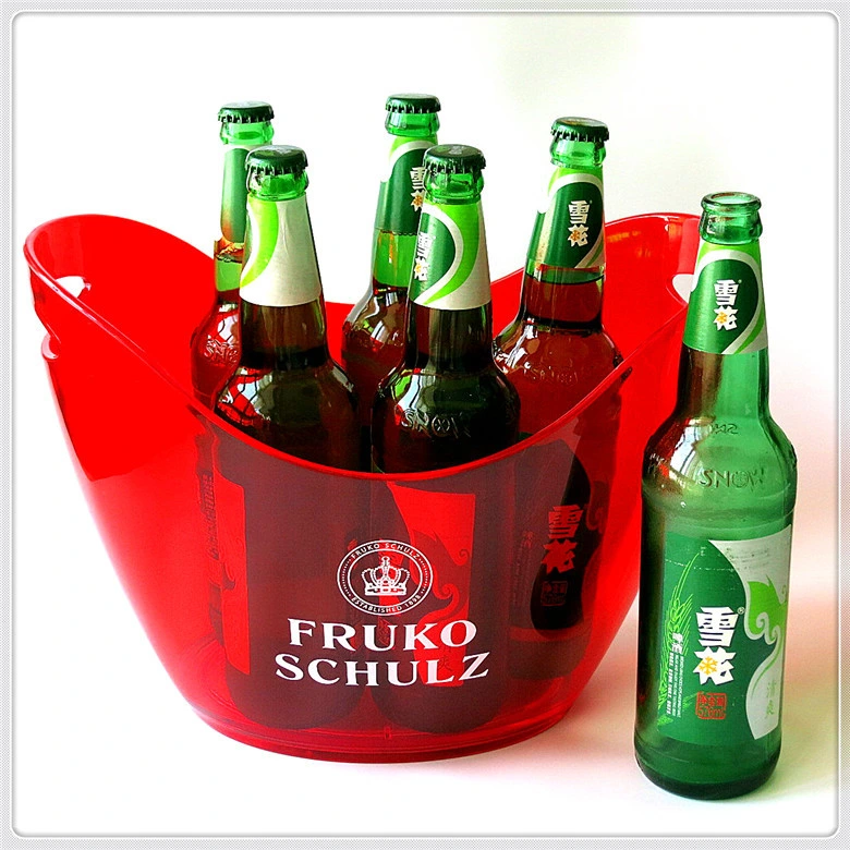 Hot Selling High quality/High cost performance 4L 8L 12L Boat Shape Wine Beer Plastic Ice Bucket for Bar Wholesale/Supplier