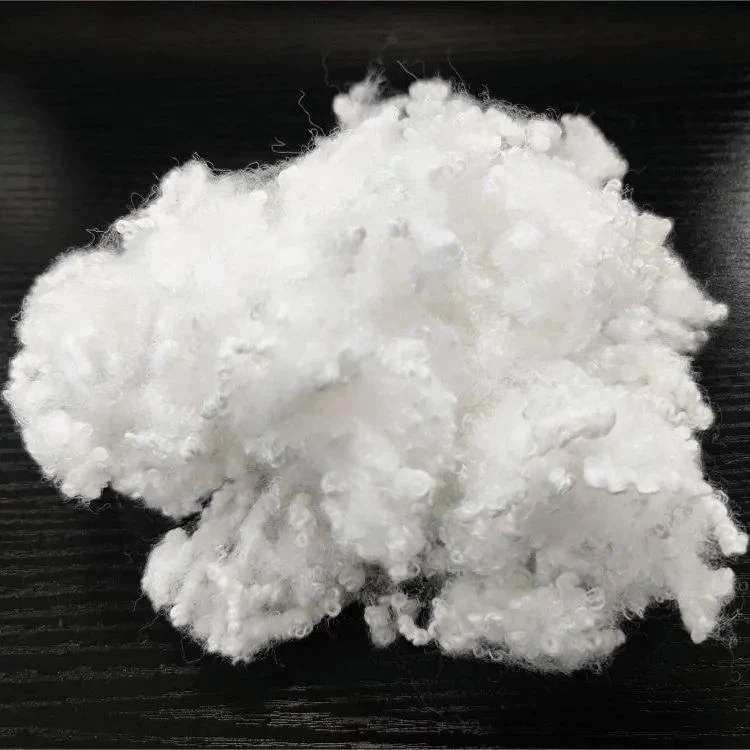 Recycled Good Quality Flame Retardant 7D*32mm Hcs Polyester Staple Fiber for Filling Polyester Fiber Manufacturers and Suppliers