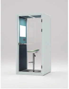 Multifunction Soundproof Telephone Booth Office Phone Booth Movable Soundproof Office Acoustic Booth Meeting Pod