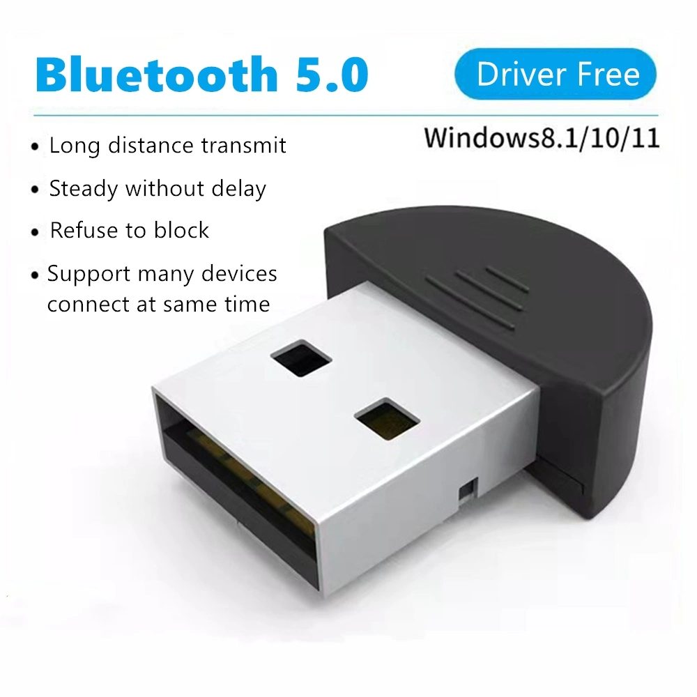 USB Bluetooth 5.0 Adapter Transmitter/Receiver Audio Bluetooth Dongle Wireless