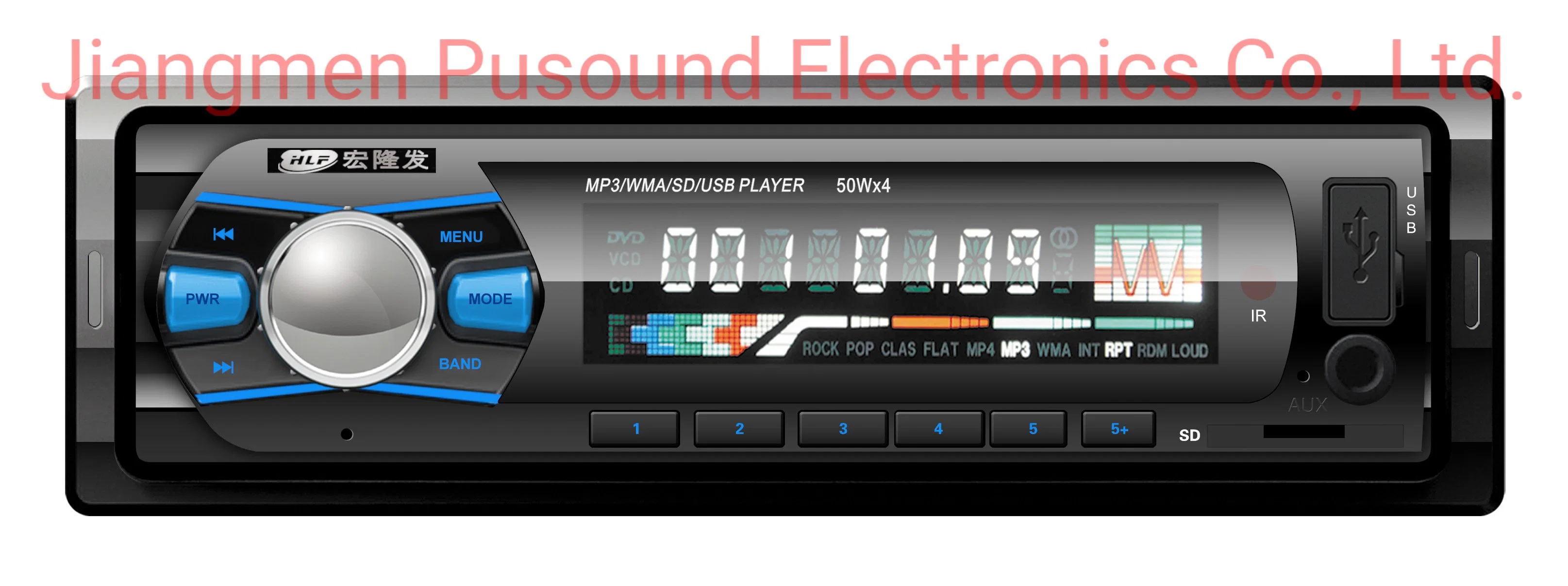 Car Radio Player with TF MP3 Bluetooth with USB