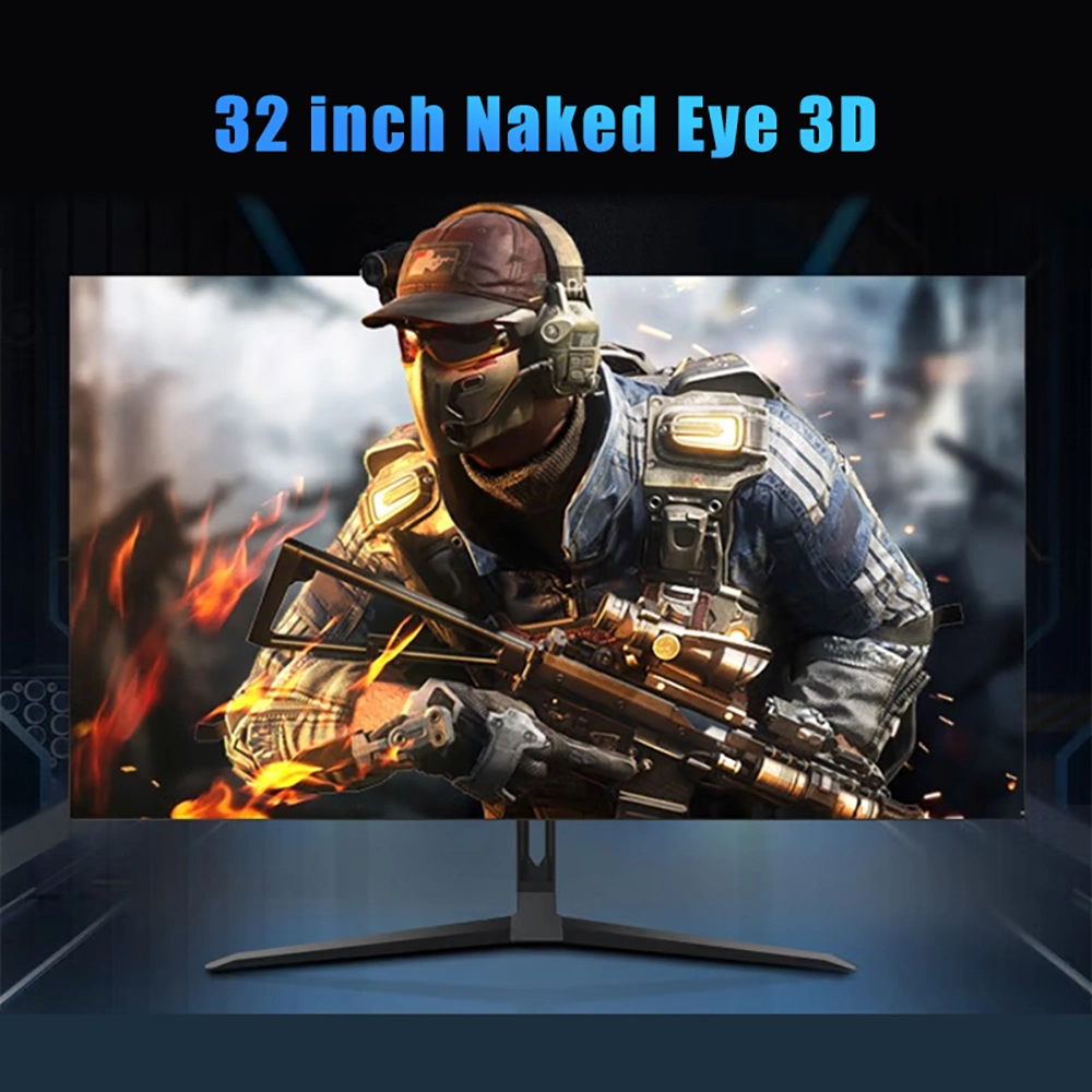 Vgke Customization 3D Naked-Eye Laser Android Smart TV 32 Zoll Bildschirm Anzeigen