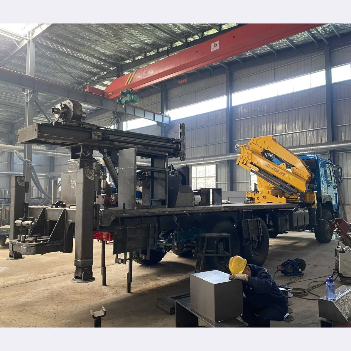 Yk Truck Water Well Small 300m 350m Drilling Rig for Sale