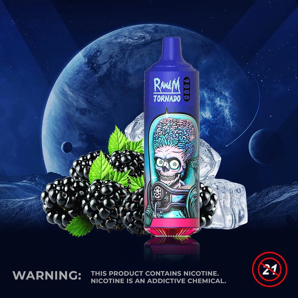 100% fábrica original Atacado I Vape Fumot Randm tornado 9000 Macaco descartável