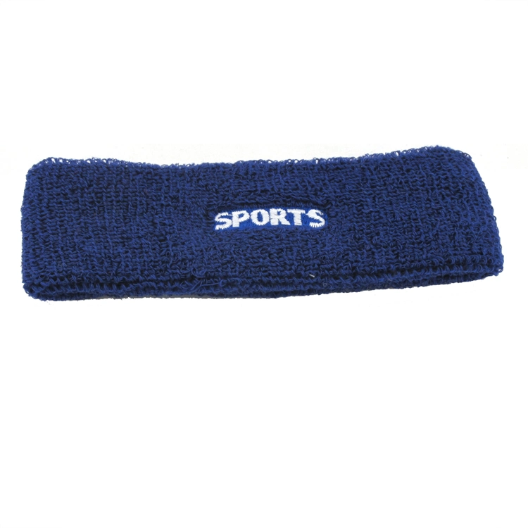 High Elasticity Sports Cotton Athletic Sweat Headbands for Sports