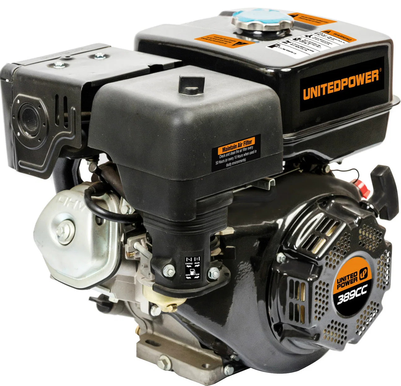 13HP, Single Cylingder and Air Cooled Gaosline Engine with United Power Up188