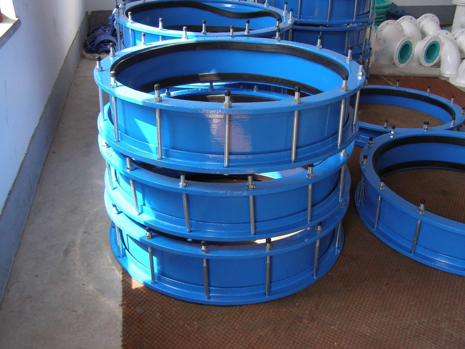 Flexible Coupling for PE PVC Pipe