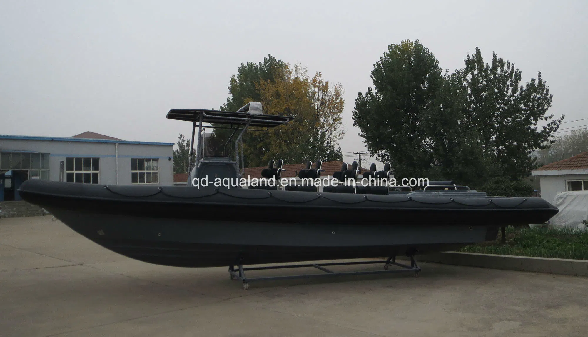 La Chine Aqualand 36pieds 11m Bateau de patrouille militaire gonflable rigide/rescue/plongée/Rib Bateau de pêche (RIB1050)