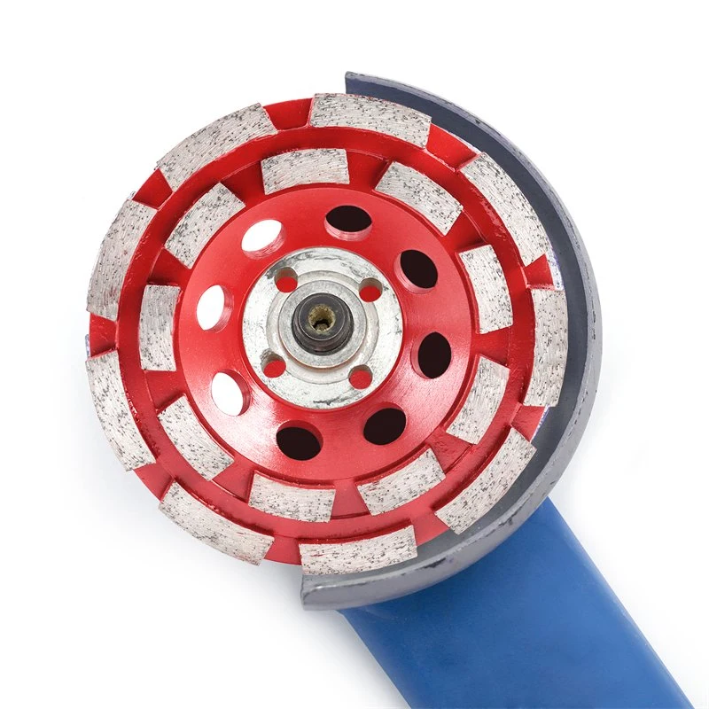 5'' High-Frequency Diamond Double-Row Cup Grinding Wheel