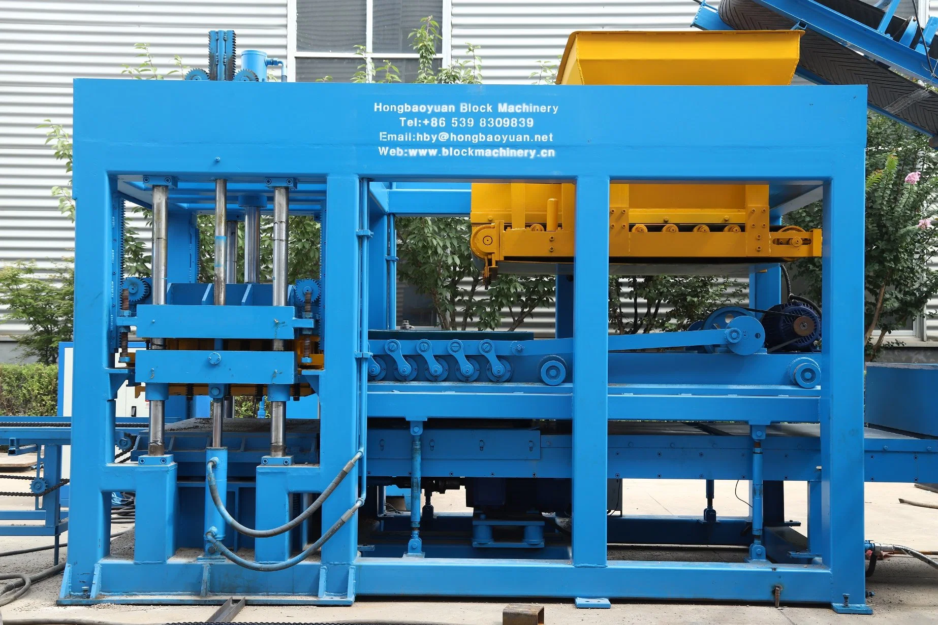 Widely Used Concrete Block Making Machine for Sale in USA