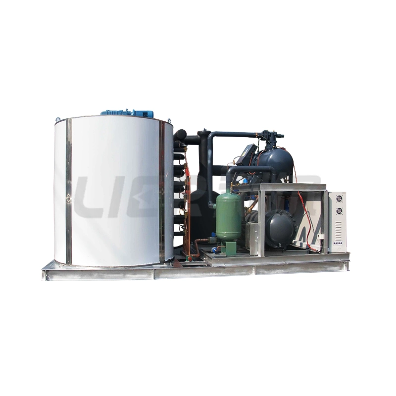 20t/Day Large-Scale Flake Ice Machine Ice Maker Industrial Refrigeration Ice Making Machine