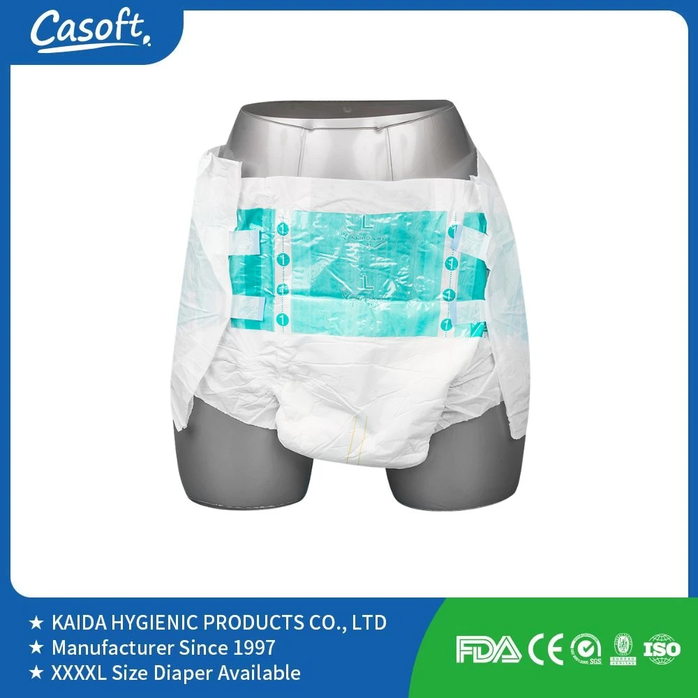 Wasserdichte Casoft Frauen Sanitär Serviette Klebstoff Frontalband Einseitig Klebeband Erwachsene Windel in Philippinen Russland Korea US Malaysia Peru Chile EU China