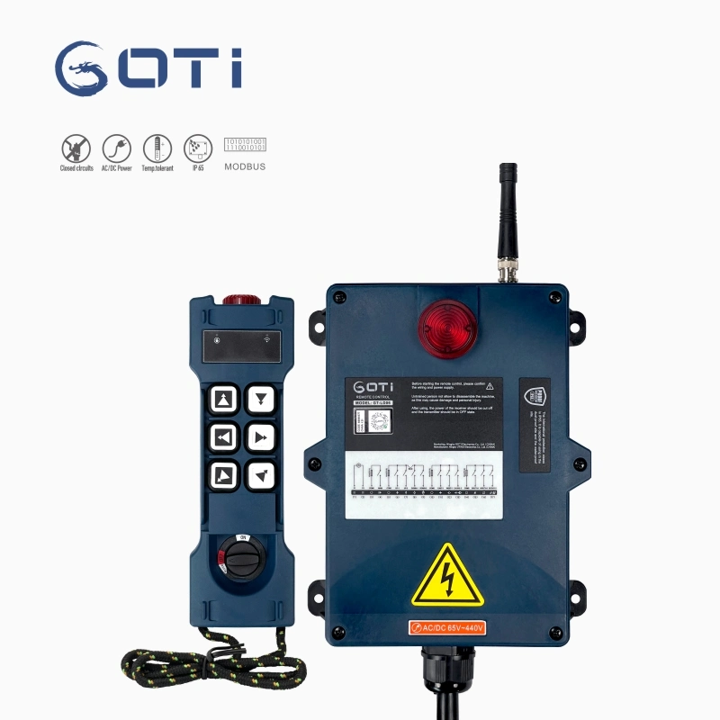 Universal Gt-Ld06 Substitute F24-6D Industrial Radio Remote Control AC/DC Wireless Control 12V 18-440V for Crane