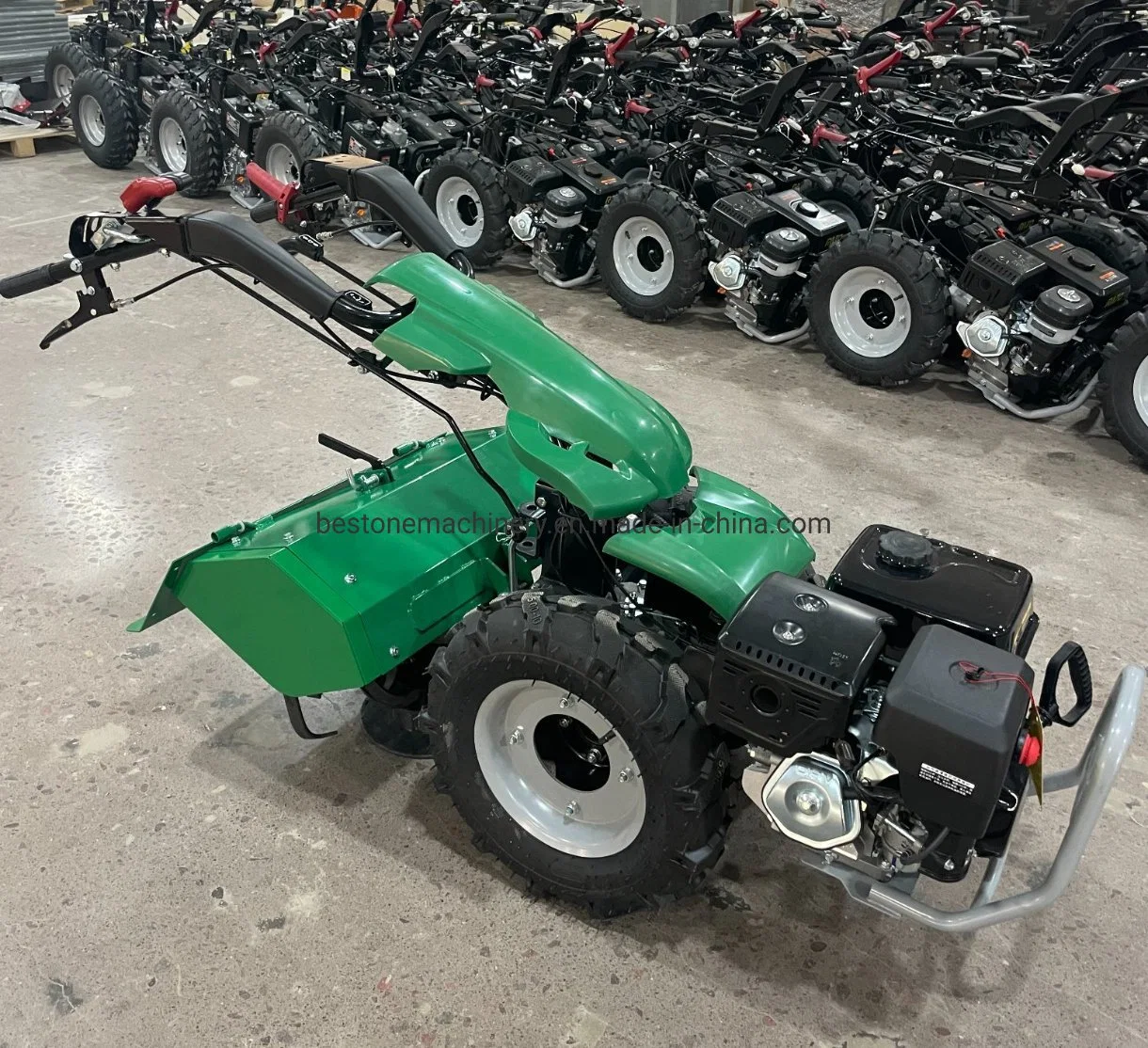 Petrol Loncin 14HP Two Wheel Walk-Behind Farm Tractor