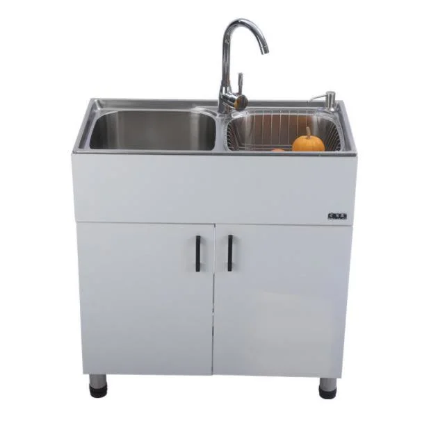 Wholesale/Supplier Price Stainless Steel Kitchen Cbinet with Sink for Kitchen