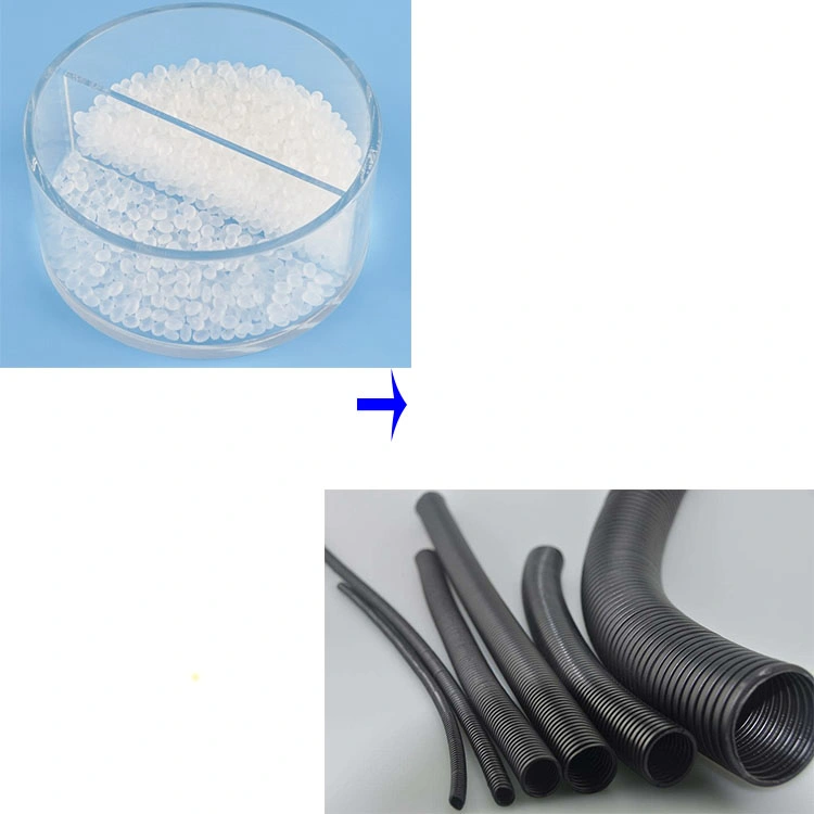 مواد بلاستيكية خام مادة جرانولية PP PE بلاستيك التوافق مع المواد البلاستيكية المطهوّة بالنسبة إلى MBS