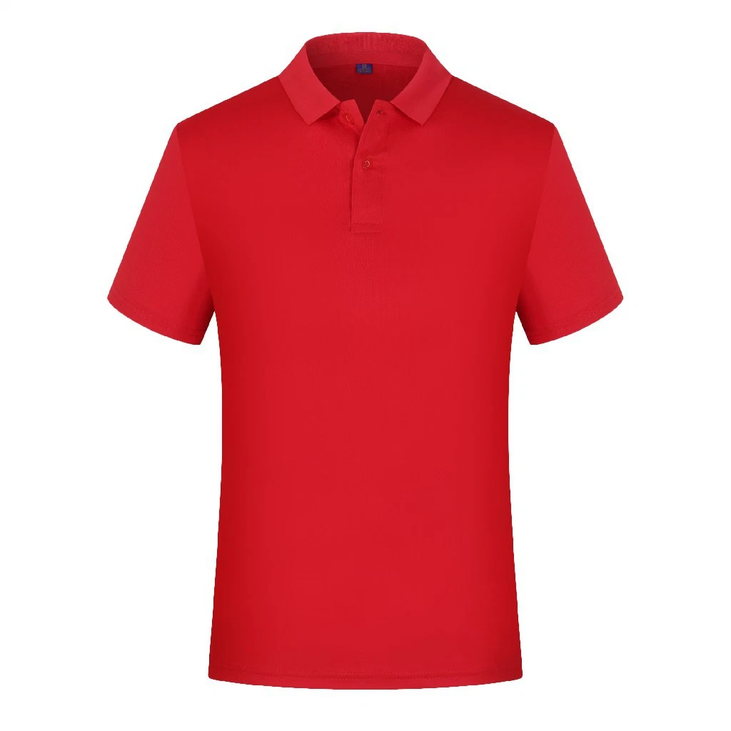 Original Factory Solid Color Custom Logo Embroidery Cotton Golf Shirt Promotional Polo Shirt Workwear Polo Shirt