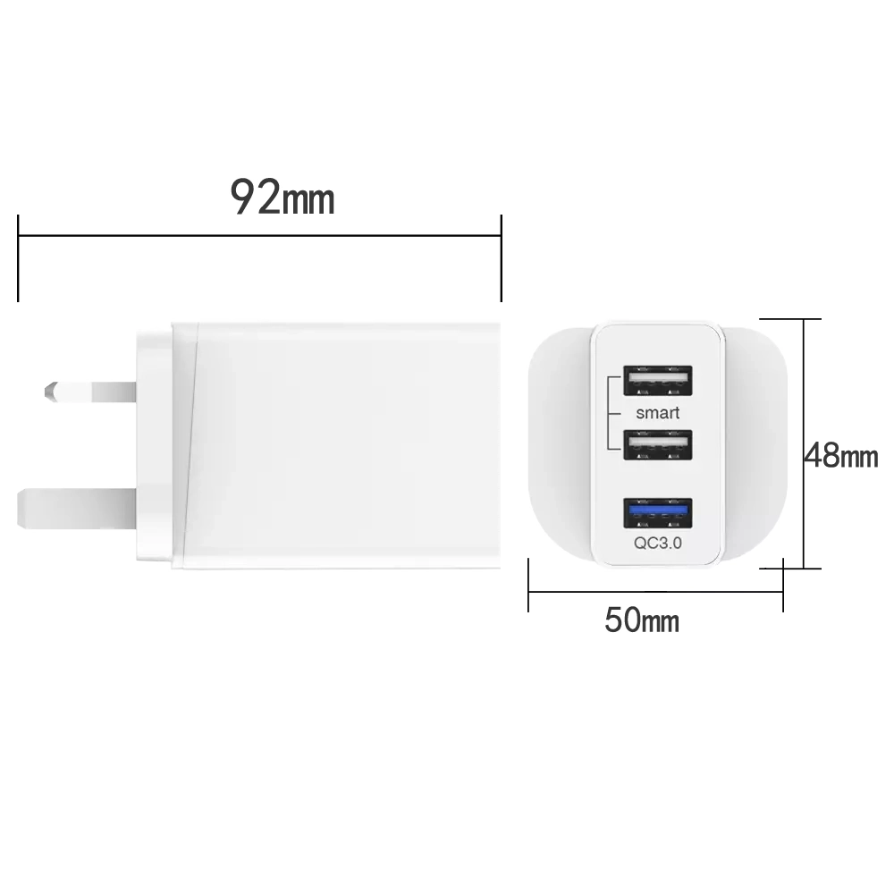 30W Pd et USB QC3.0 de charge rapide de puissance mobile