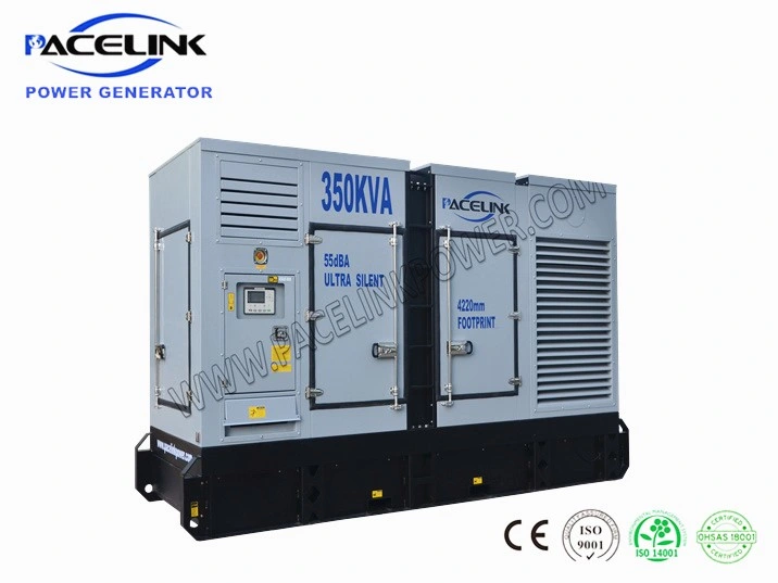 313kVA 313kVA Cummis Powered Super Silencioso Generador Diesel con Ce/ISO