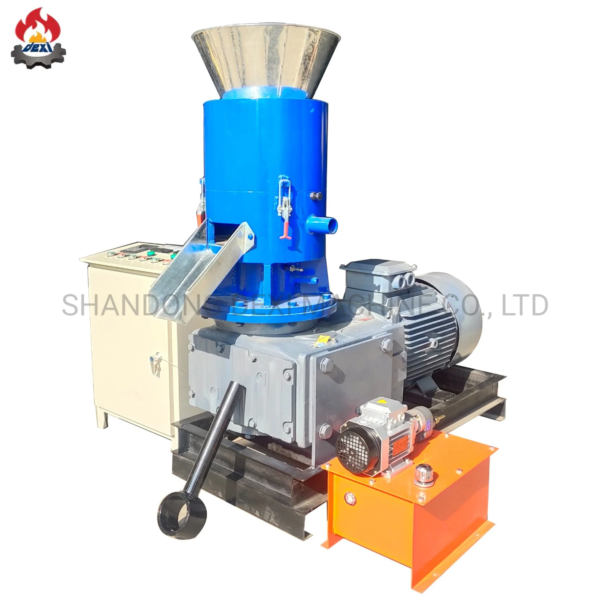 Hot Sale Factory Directly Supply Home Use Wood Sawdust Rice Husk Peanut Shell Grass Straw Hay Pellet Press Maker Machine Equipment for Sale Price