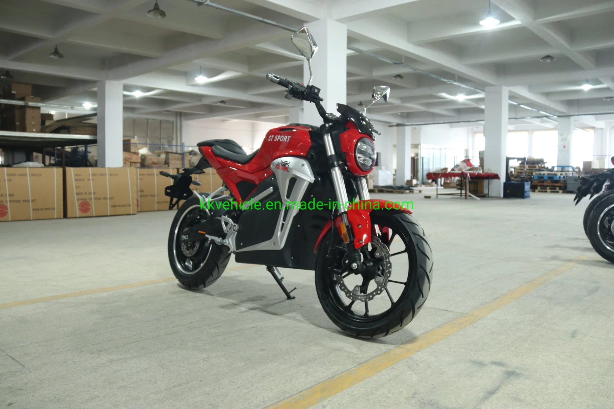 72V Electric Motorcycle avec 72V28ah Batterie au lithium