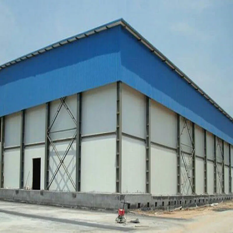 Metal Frame Structural Steel Workshop Prefabricated Steel Storage Factoray Commercial Construction