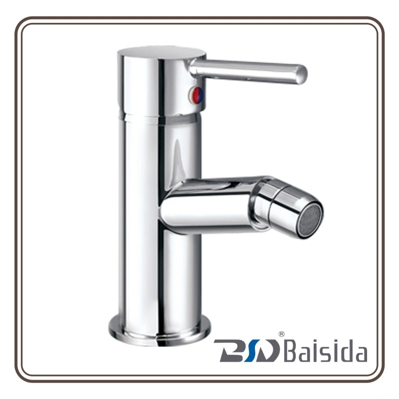 Brass Single Lever Chrome Plated Women Wash Bidet Mixer Faucet