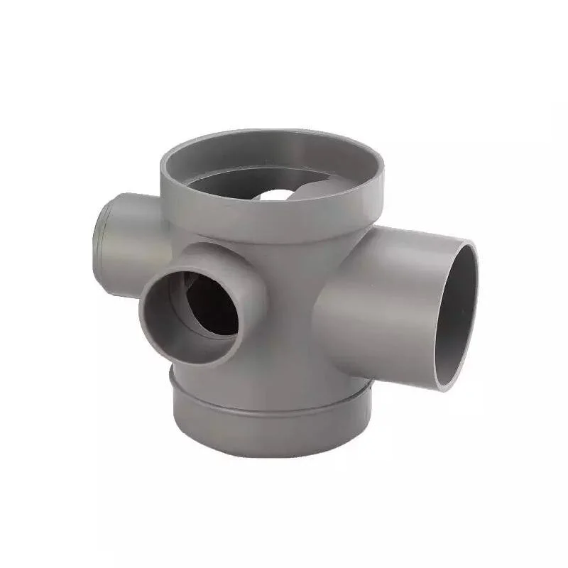 Factory Best Sale DIN Pn10 PVC Pipe Fittings Reducer Tee Equal Tee