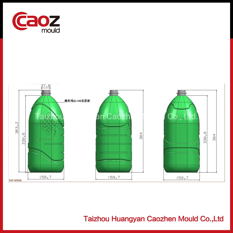 6 Liter Plastic Oil Pet Bottle Blowing Mold (CZ-678)