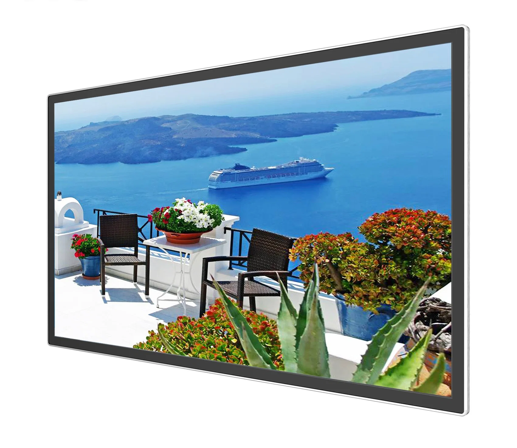21.5-Inch Wall-Mounted Touch to Query Interactive Kiosk LCD Display Digital Signage LCD TV